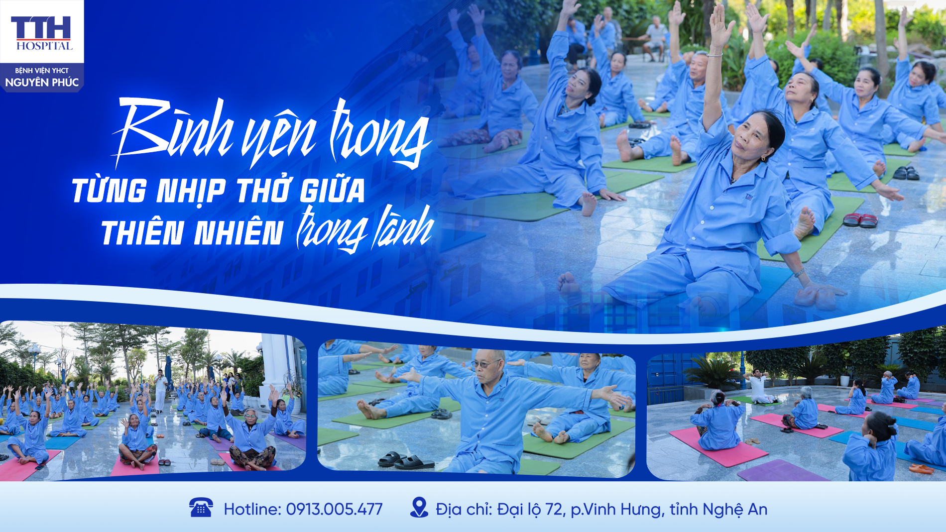 CLB DƯỠNG SINH NGUYÊN PHÚC: BÌNH YÊN TRONG TỪNG NHỊP THỞ GIỮA THIÊN NHIÊN TRONG LÀNH